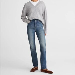 Madewell the perfect vintage straight jean size 28